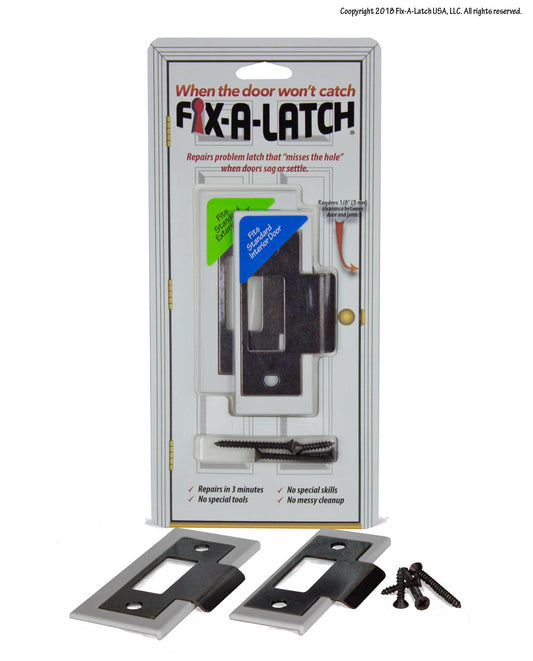 Mixed 2-Pack with Bronze Finish - Fix-A-Latch